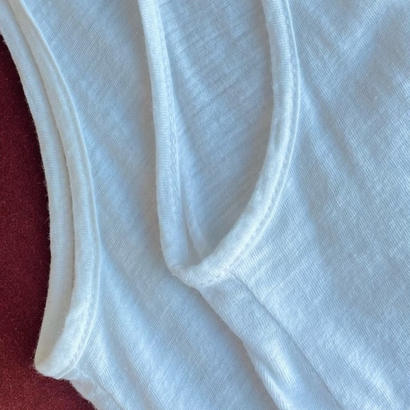 PAIGE | S | Rylen Knot Shoulder Cotton Blend Light Tank Cami Nordstrom - Picture 9 of 13